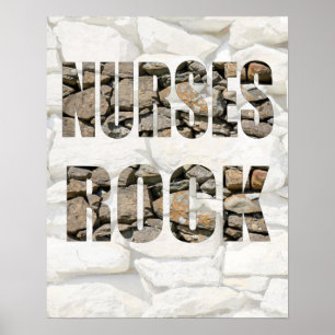 NURSES ROCK POSTER