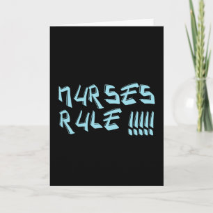 Nurses Rule! Aufwertung der Krankenversicherung Karte