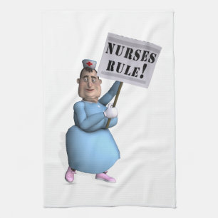 Nurses Rule! Geschirrtuch