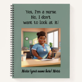 Nurse's Spiral-Notebook Notizbuch