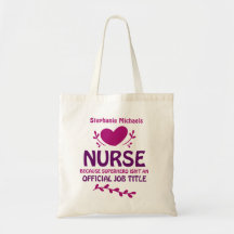 Nurses Superheroes Tasche