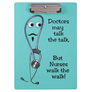 Nurses Walk Clipboard Klemmbrett