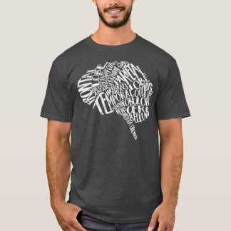 Nurses Week Brain Typografy RN Neuronurse T-Shirt