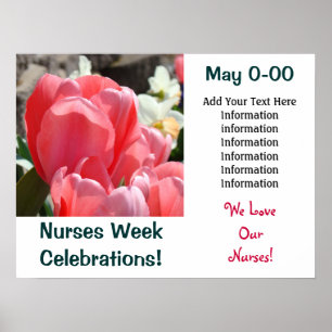 Nurses Week Celebration Plakate Liebe Nursings May