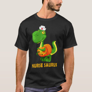 Nursesaurus Rex RN Krankenschwester Saurus Dinosau T-Shirt
