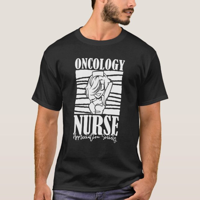Nursing  Caretaker Hospital Oncology Nurse  1 T-Shirt (Vorderseite)