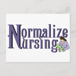 Nursing normalisieren postkarte