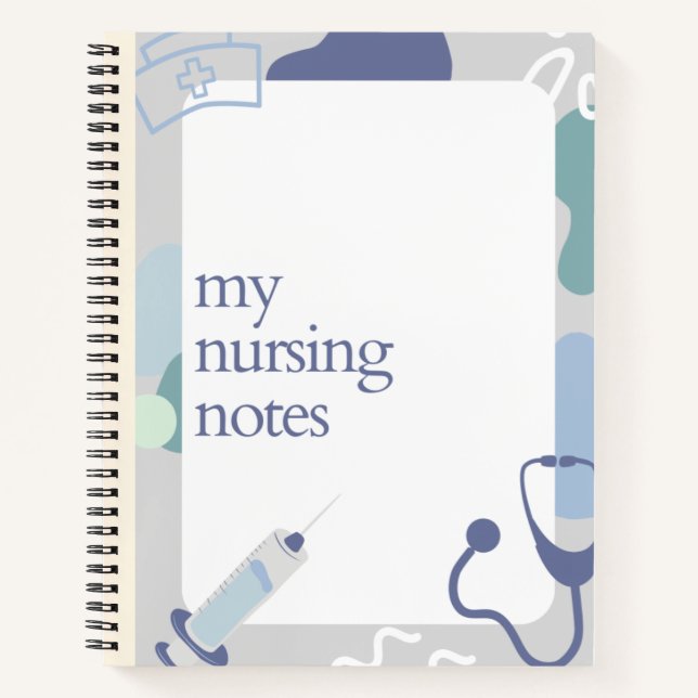 Nursing notebook notizbuch (Vorderseite)