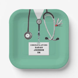 Nursing School Graduation Party Pappteller