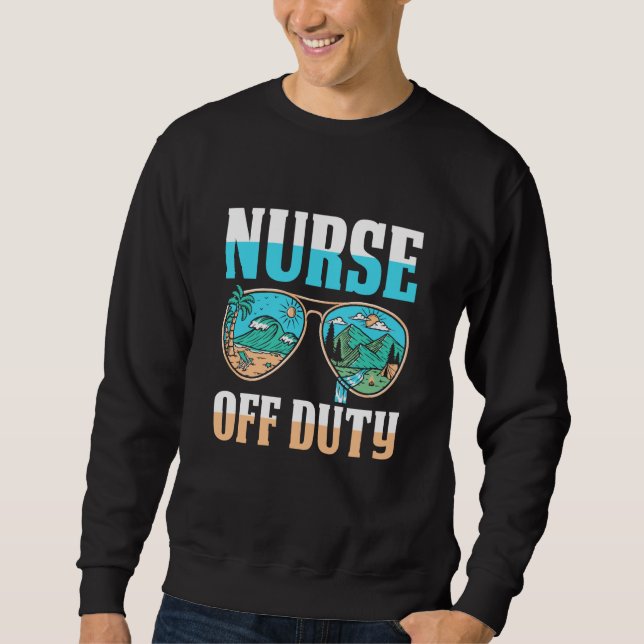 Nursing Sunglasses Hospital  Caretaker Emergency N Sweatshirt (Vorderseite)