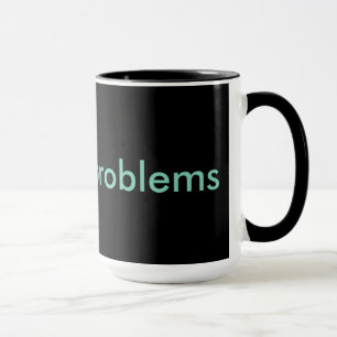 #nursingproblems schwarz & aqua tasse