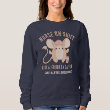 NURT AUF SHIFT Jerboa Kaffee Christlich Sweatshirt