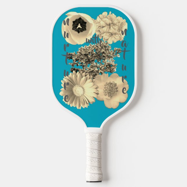 Nurture with Nature 2 Pickleball-Paddle Pickleball Schläger (Vorderseite)