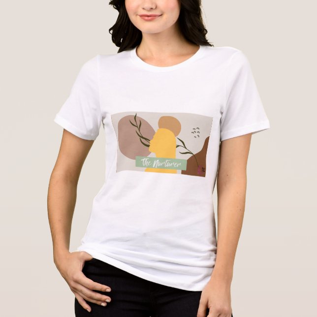 Nurturer Confidence Archetype T-Shirt Tri-Blend Shirt (Vorderseite)