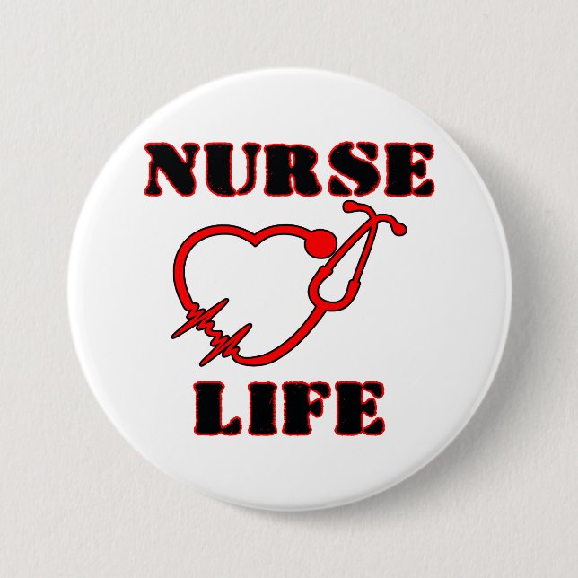 NURVLEBEN BUTTON (Vorderseite)