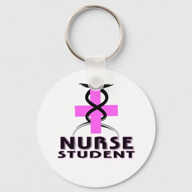 NURY STUDENT PINK SCHLÜSSELANHÄNGER (Vorderseite)