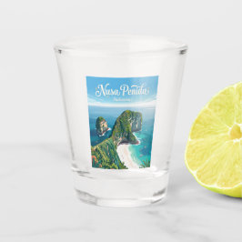 Nusa Penida Indonesien Schnapsglas