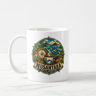 Nusantara-Kaffee-Expedition Vintage indonesische K Kaffeetasse
