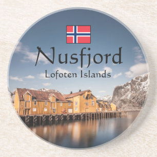 Nusfjord Lofoten Getränkeuntersetzer