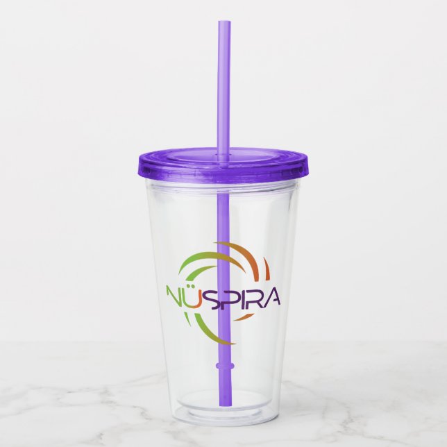 NüSpira Acrylic Tumbler Acryltrinkbecher (Vorderseite)