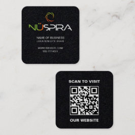 NuSpira Business Card Quadratische Visitenkarte