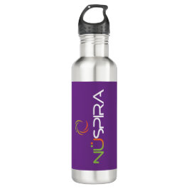 NuSpira Lila Stainless Steal Water Flasche Edelstahlflasche