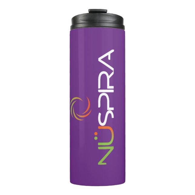 NuSpira Lila Thermal Tumbler Thermosbecher (Vorderseite)