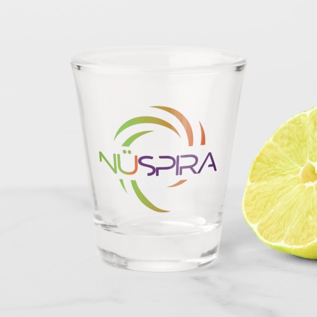 NüSpira Shot Glass Schnapsglas (Vorderseite)