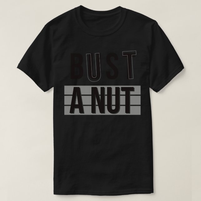 Nuss abstoßen T-Shirt (Design vorne)