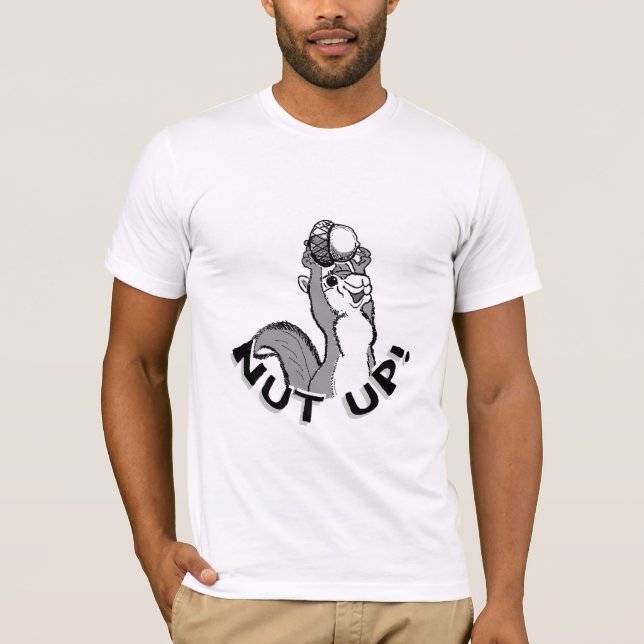 Nuss herauf Eichhörnchen T-Shirt (Vorderseite)