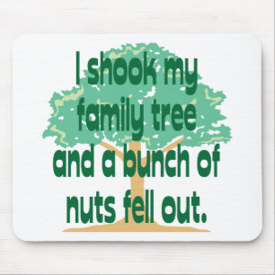 Nussartige Familie Mousepad