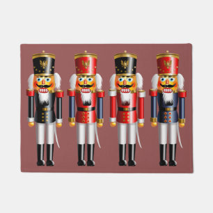 Nussartige Nussknacker Fußmatte