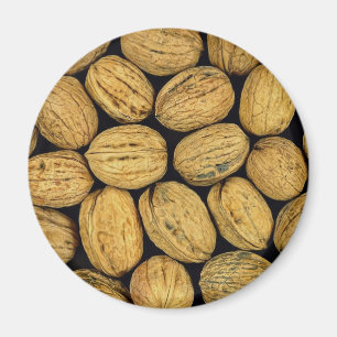 Nussartiger Hintergrund Magnet