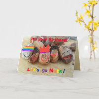 Nüsse! Es ist dein Geburtstag! - Geburtstagskarte 