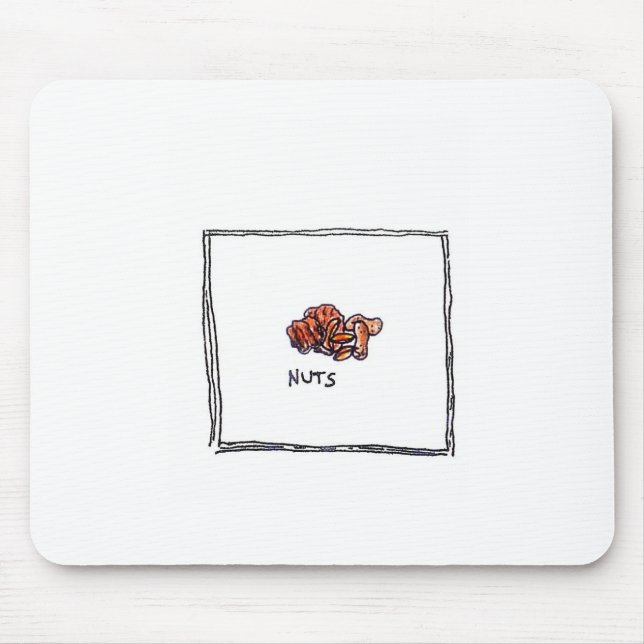 Nüsse Mousepad (Vorne)