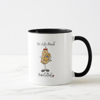 Nüsse über Babysitting T-Shirts und Geschenke Tasse