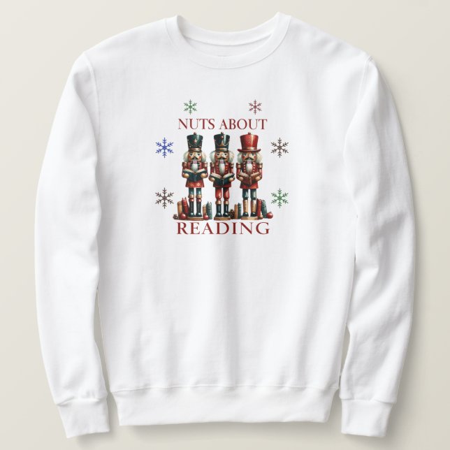 Nüsse über das Reading Sweatshirt (Design vorne)