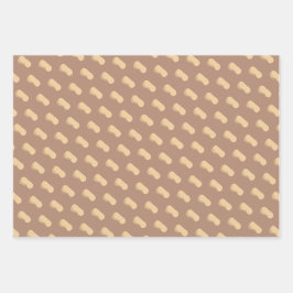 Nüsse über euch Valentinstag Spaß Erdnuss Geschenkpapier Set