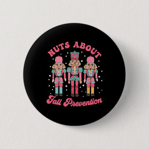 Nüsse über Herbstprävention Pt Nutcracker Ballett Button