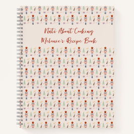 Nüsse über Kochen Nutcracker Funny Holiday Rezept Notizbuch