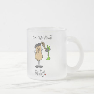 Nüsse über Malerei-Tasse Mattglastasse
