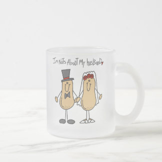 Nüsse über meine Ehemann-T - Shirts und Geschenke Mattglastasse