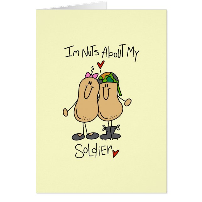 Nüsse über meine Soldat-T - Shirts und Geschenke (Vorne)