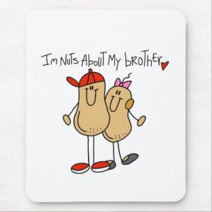 Nüsse über meinen Bruder Mousepad
