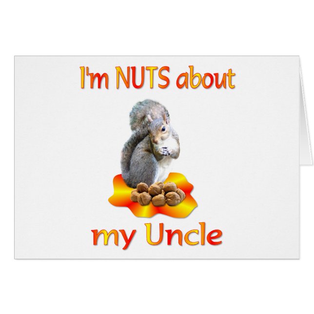 Nüsse über Onkel (Vorderseite (Horizontal))