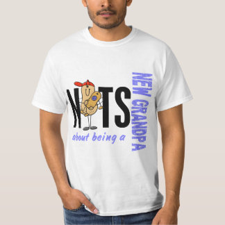 Nüsse über Sein ein neues Blau des Großvater-1 T-Shirt