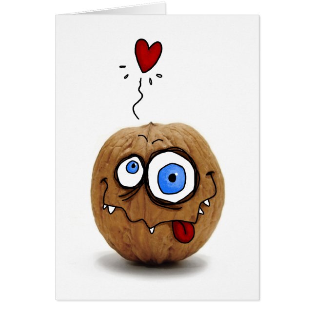 "Nüsse über Sie " (Vorne)