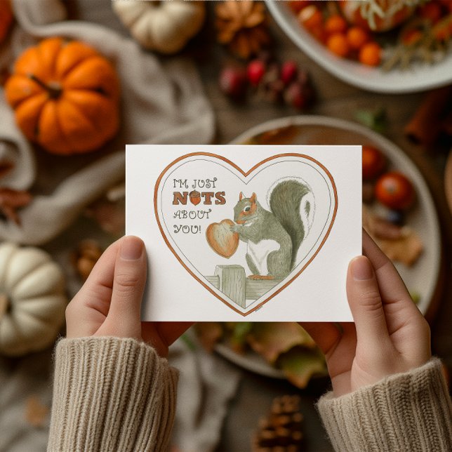 Nüsse über Sie bekommen quirrelly Valentine Karte (Von Creator hochgeladen)