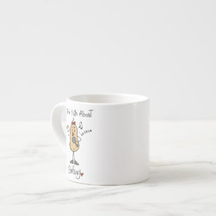 Nüsse über Singen T-Shirts und Geschenke Espressotasse