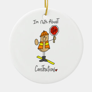 Nüsse über T - Shirt und Geschenke im Bauwesen Keramik Ornament